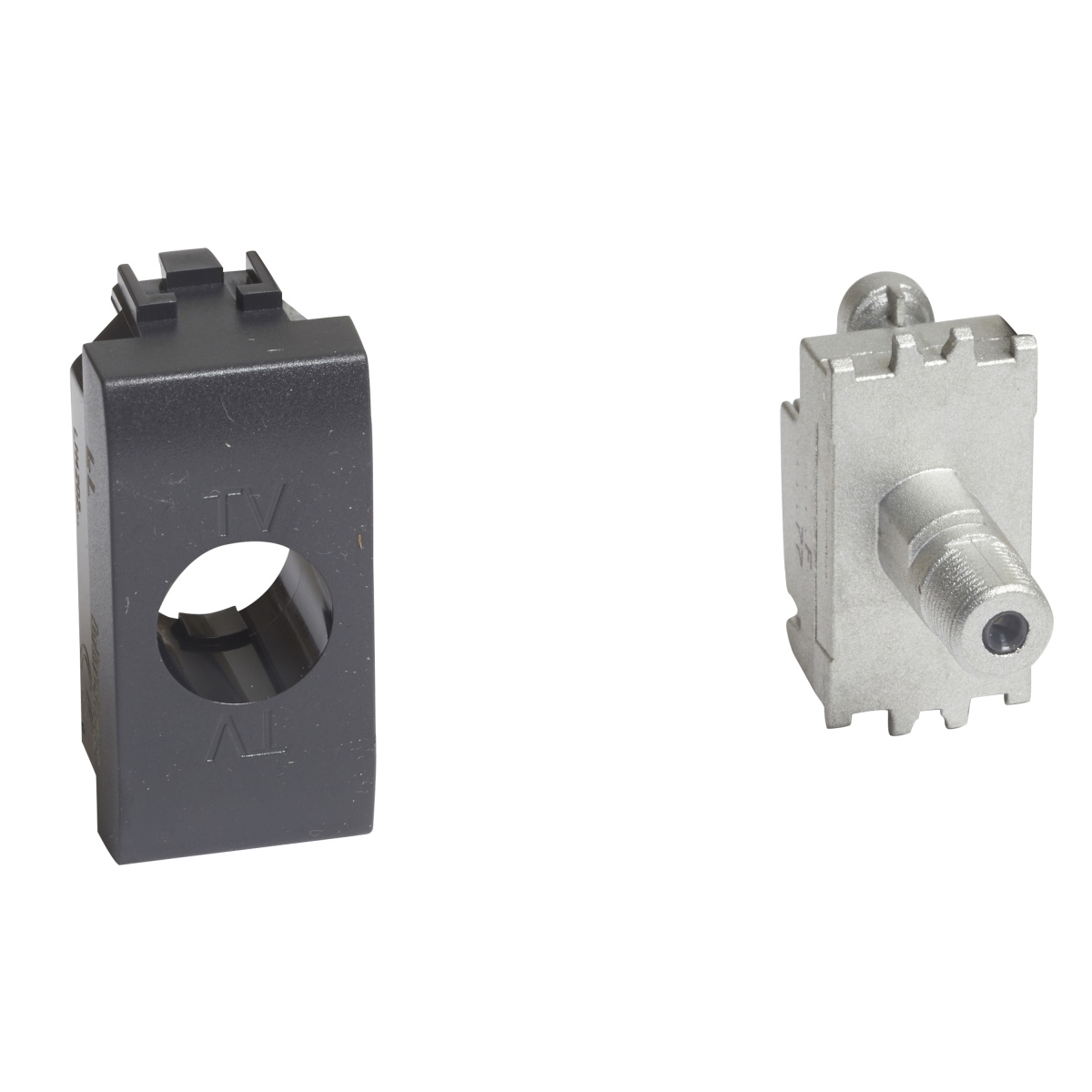 Розетка SAT F BTicino LIVING LIGHT, скрытый монтаж, LN4202F