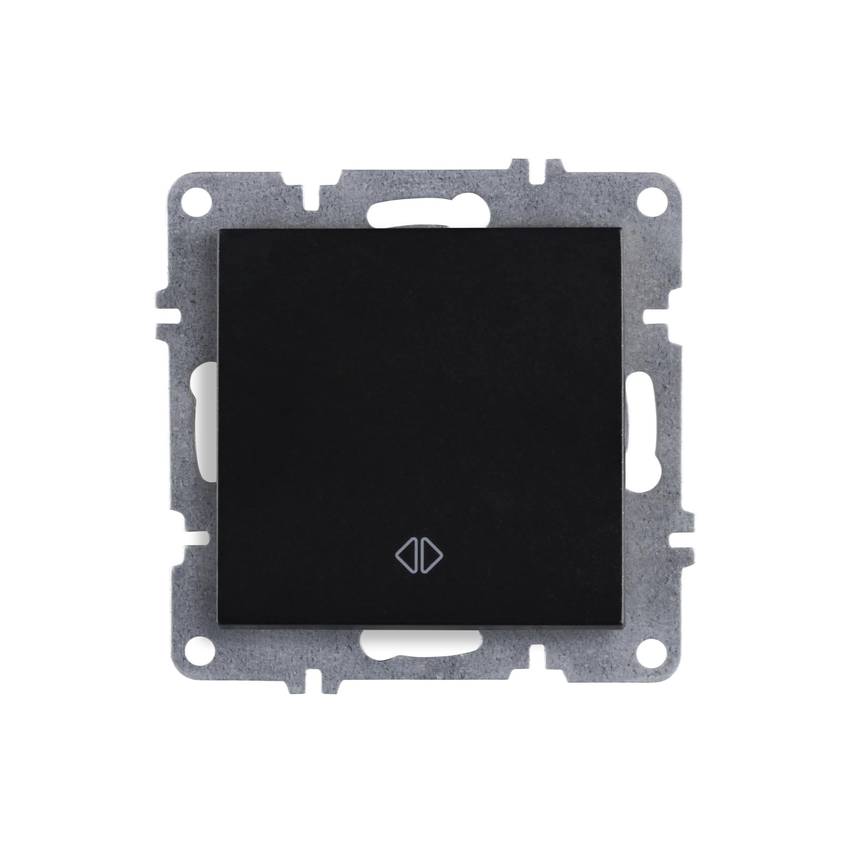 Выключатель одноклавишный перекрестный механизм черн Arvia Electric Lavin/ Karen 50 07 2000 214