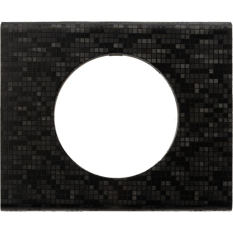 Рамка 1-м Celiane кожа блэк пиксел Leg 069451