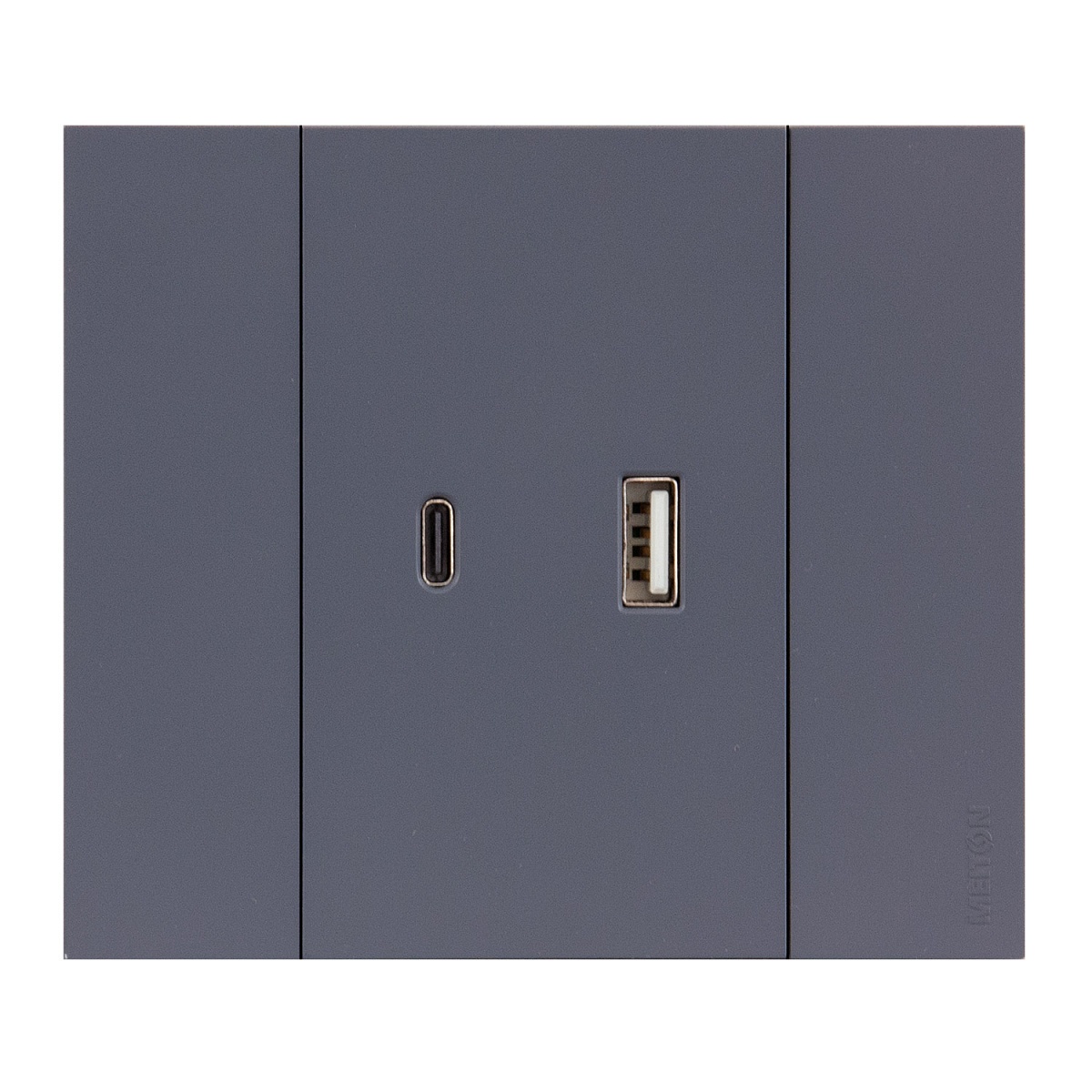 Рамка 4-ая цвет-Грифель матовый MEITON AA4802M4AL